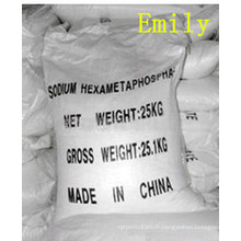 Chine Hexametaphosphate de sodium alimentaire / catégorie industrielle